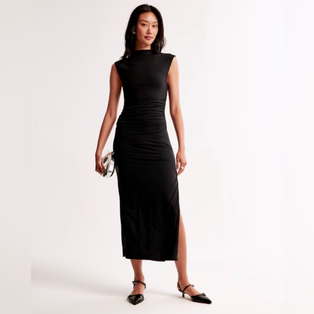 Abercrombie & Fitch Black Maxi Dress